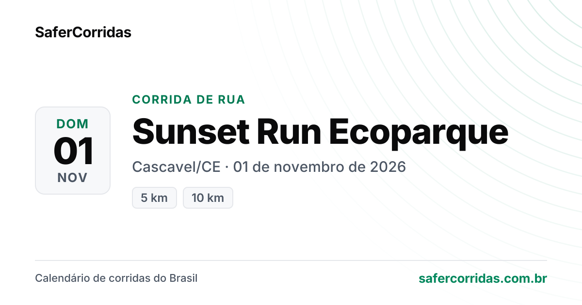 Cartaz de Sunset Run